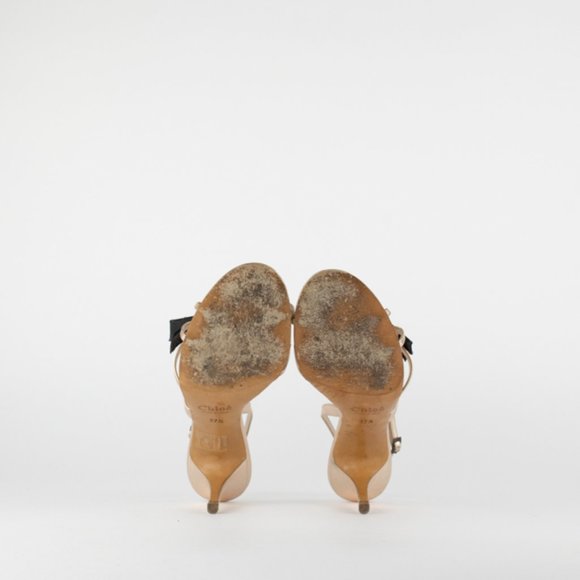 Chloe Metallic Bow Sandal - Picture 7 of 11